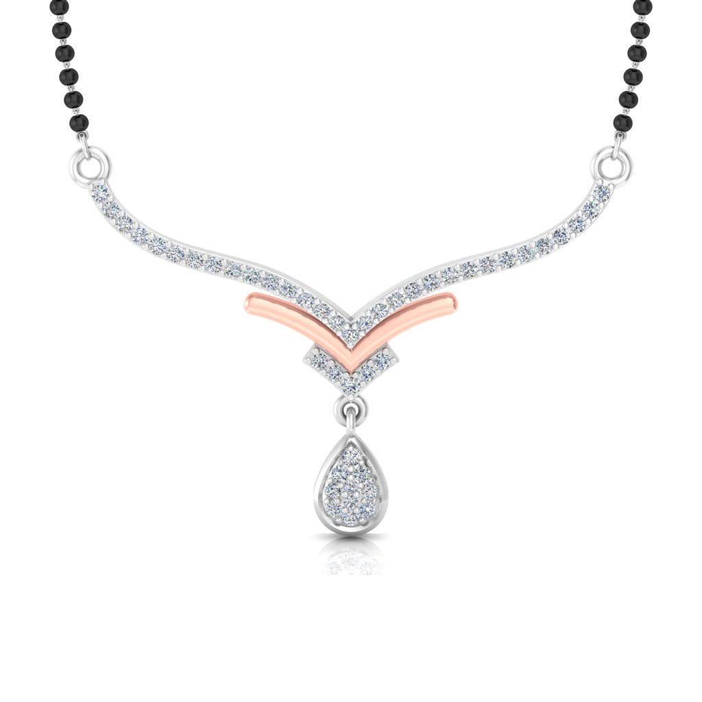 Blest Fest Diamond Mangalsutra