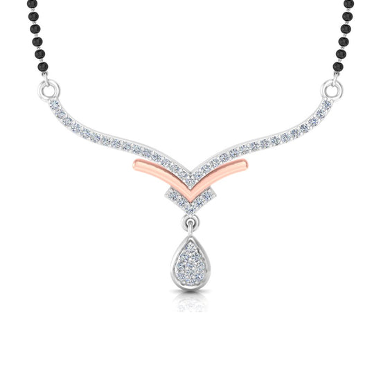 Blest Fest Diamond Mangalsutra