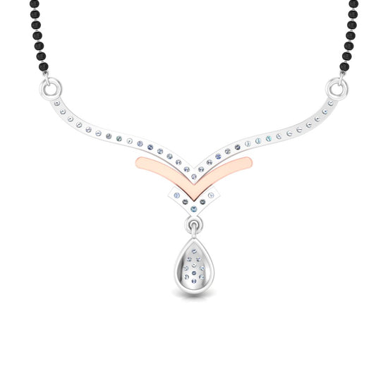 Blest Fest Diamond Mangalsutra