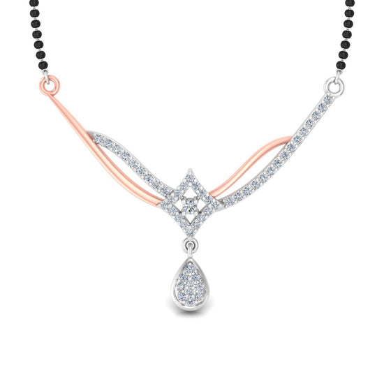 Purely Sacred Diamond Mangalsutra