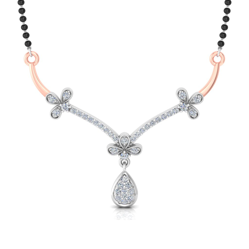 Mystic Petals Diamond Mangalsutra