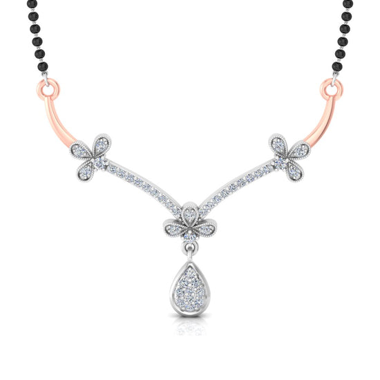 Mystic Petals Diamond Mangalsutra