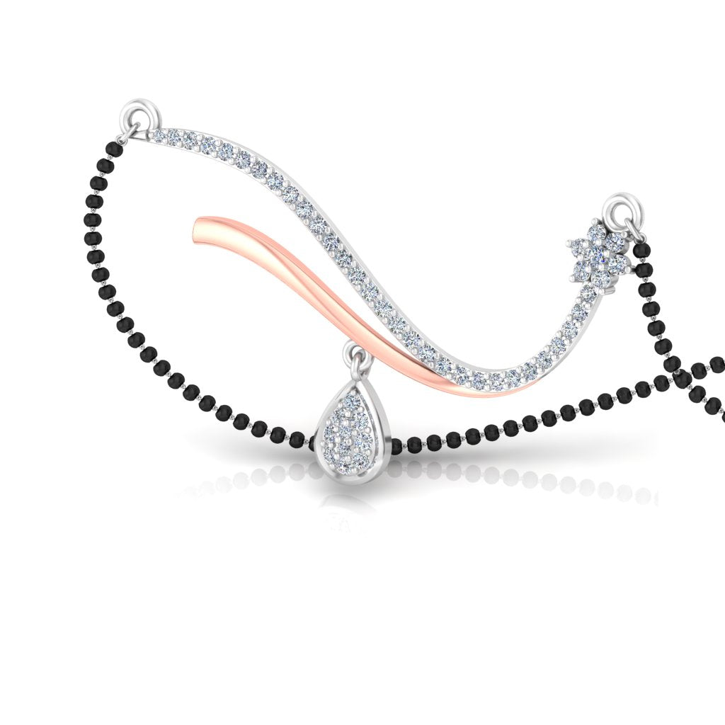 Diestic Charm Diamond Mangalsutra