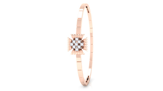 Crystal Maze Diamond Bracelet