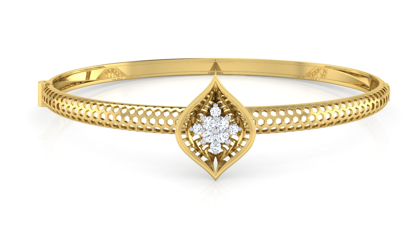 Beehive Diamond Bracelet