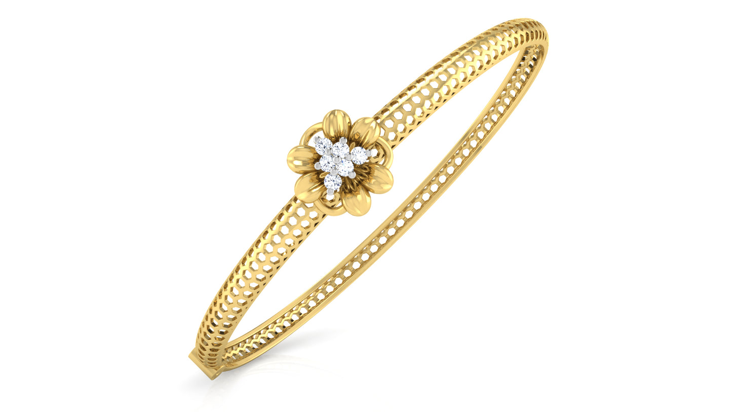 Honey Comb Diamond Bracelet