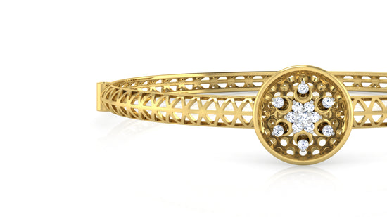 Flower Glow Diamond Bracelet