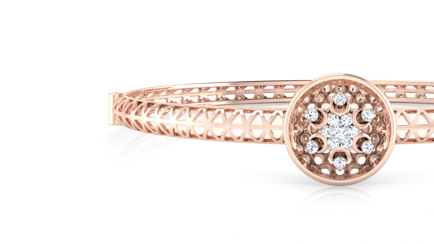 Flower Glow Diamond Bracelet