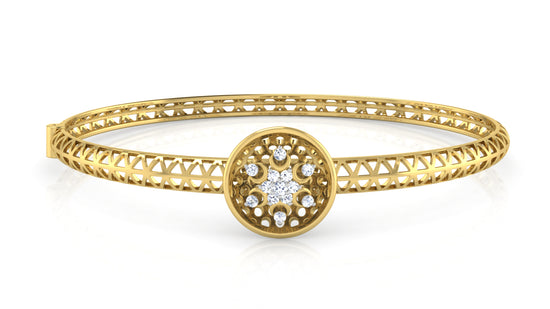 Flower Glow Diamond Bracelet