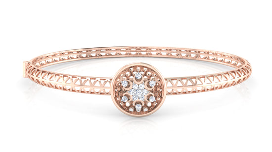 Flower Glow Diamond Bracelet