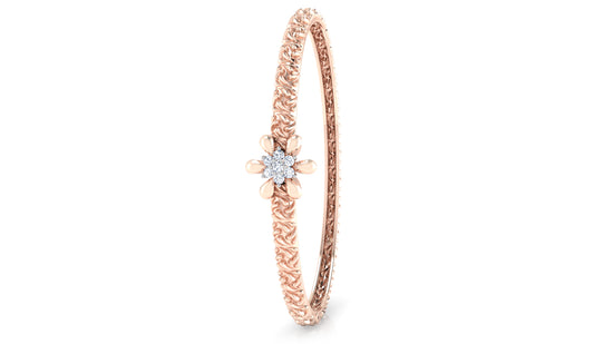 Carving Craves Diamond Bracelet