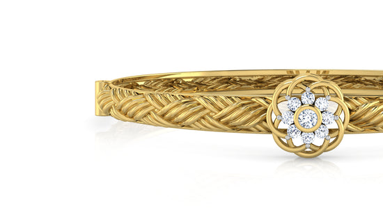 Braid Raid Diamond Bracelet