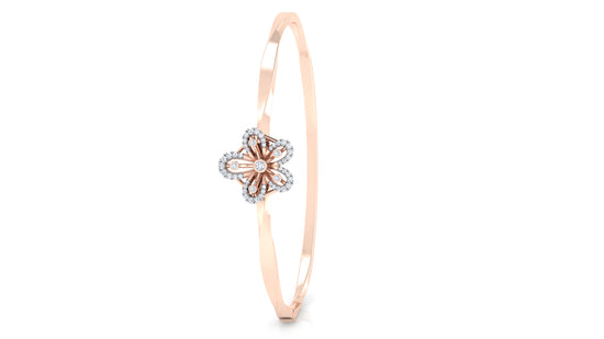 Penta Petalia Diamond Bracelert