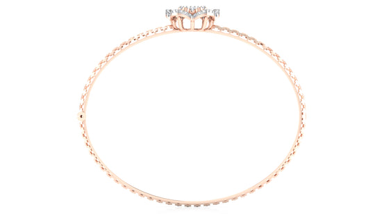 Flora Pentunia Diamond Bracelet