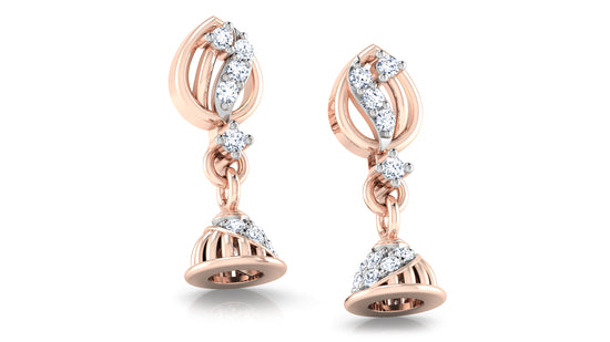 Parrot Cage Diamond Danglers