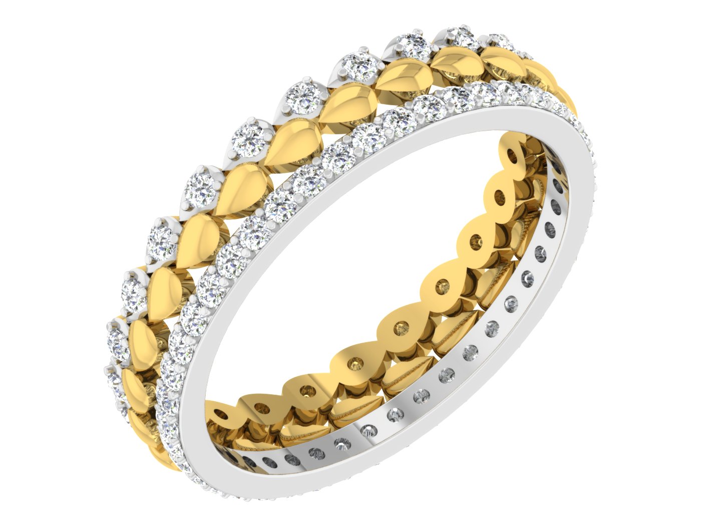 Buy Wildflower Wonders synthetic  Diamond Band at Diahart.