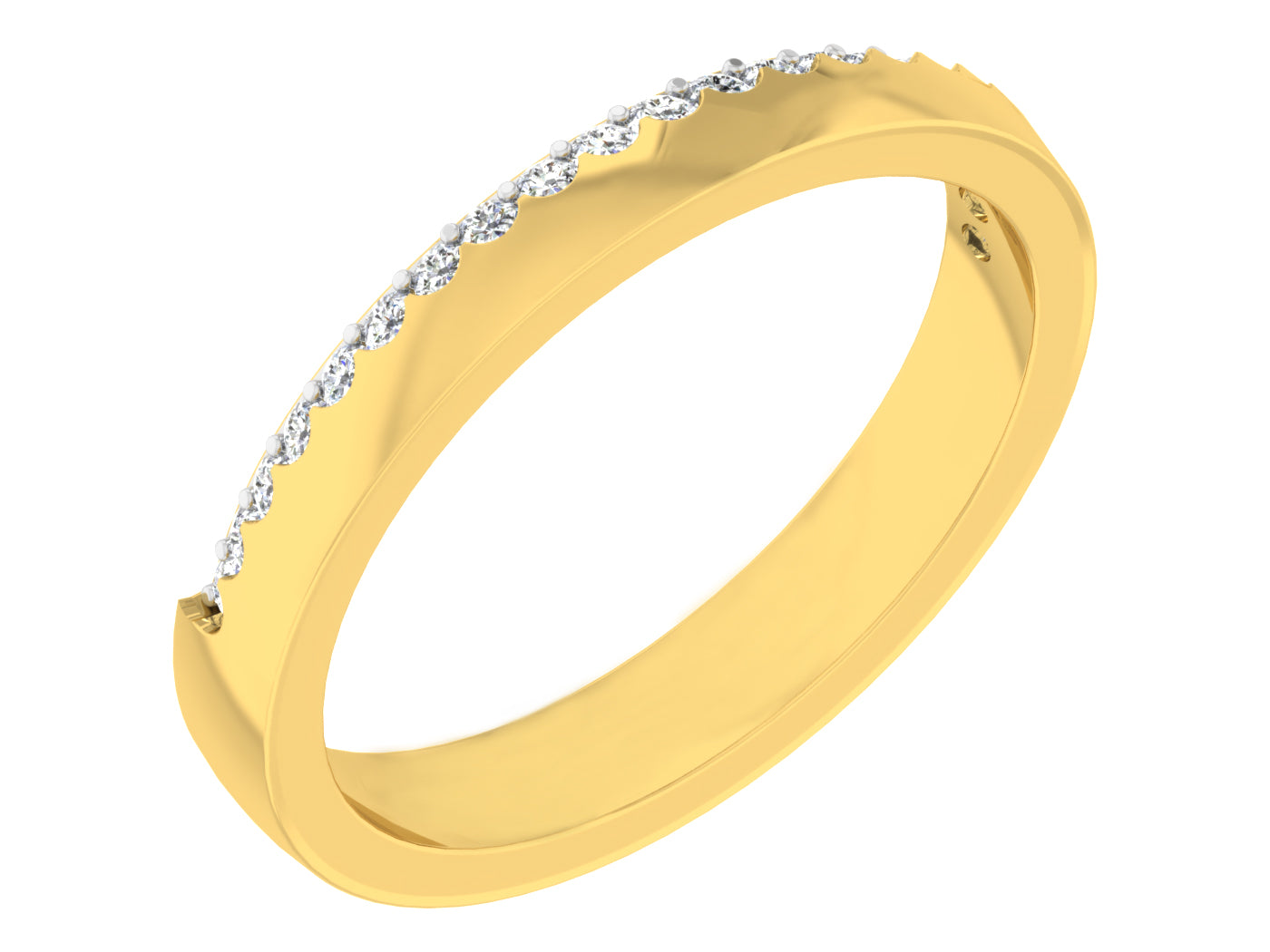 Buy Golden Spikes Artificial Diamond Band at Diahart.