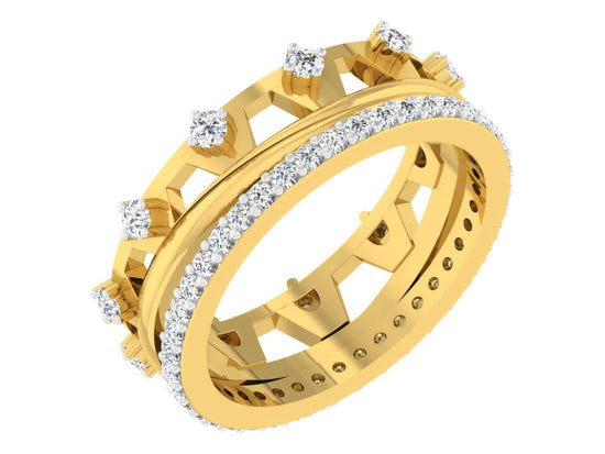 Buy Hilltop Hideaway synthetic Diamond Band Order Online and Shop at Diahart.