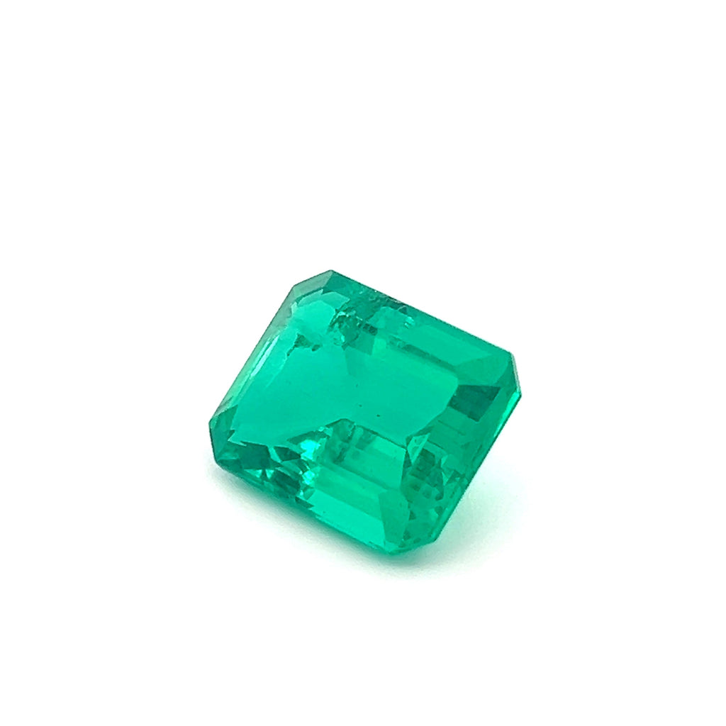 Octagon 10.27Ct Lab-Grown Emerald