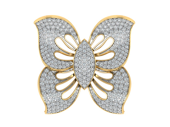 Fluttering Butterfly Ring