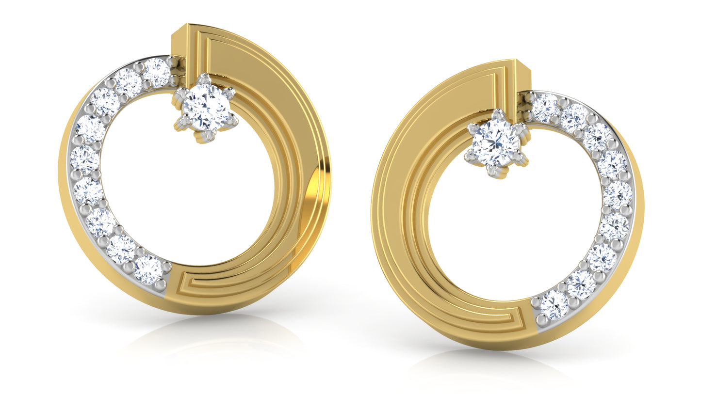 Goldia Ringa Diamond Earrings