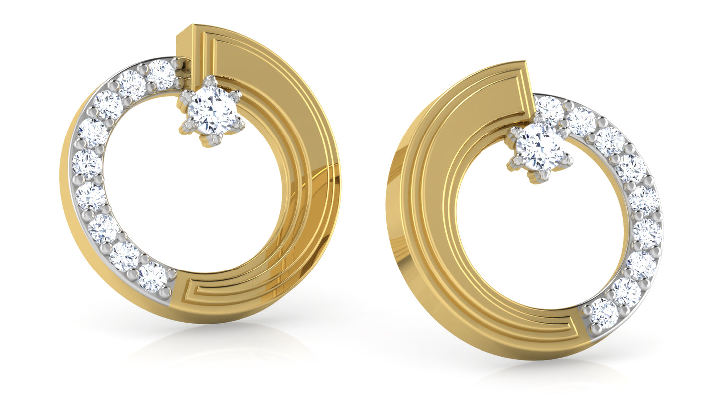 Goldia Ringa Diamond Earrings