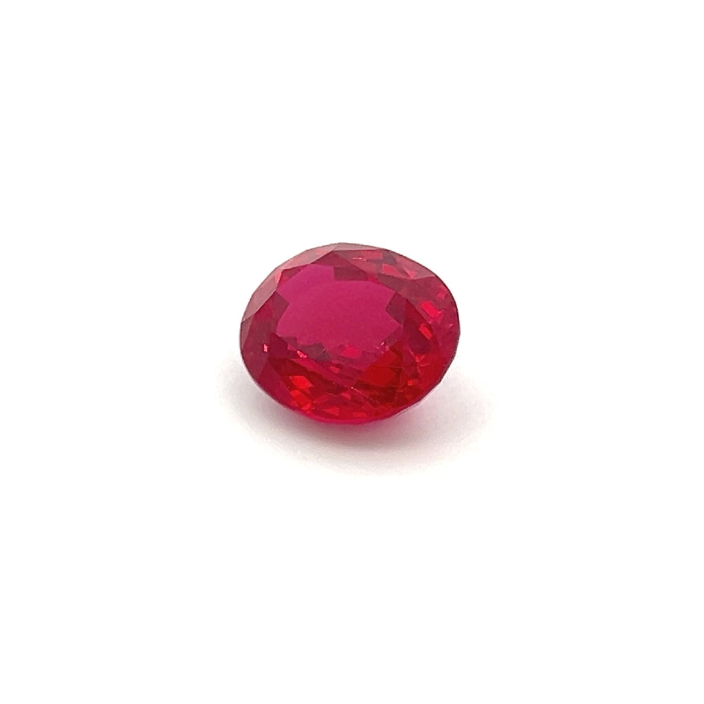 9.50 Carat Oval Synthetic Ruby – Jewelry Grade Gemstone