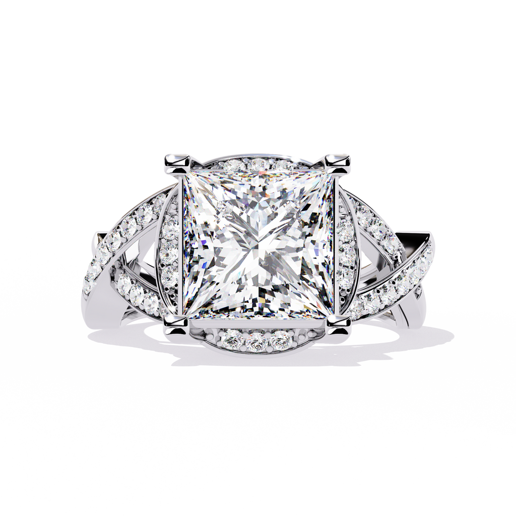 3.47 CT EMPRESS RISE BAND
