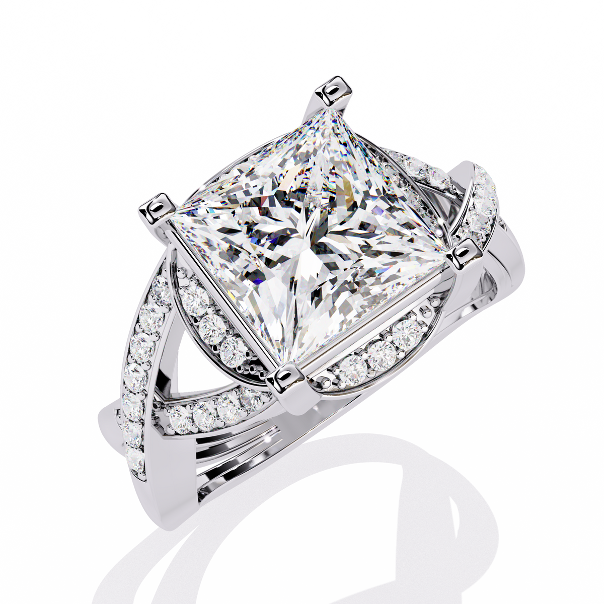 3.47 CT EMPRESS RISE BAND
