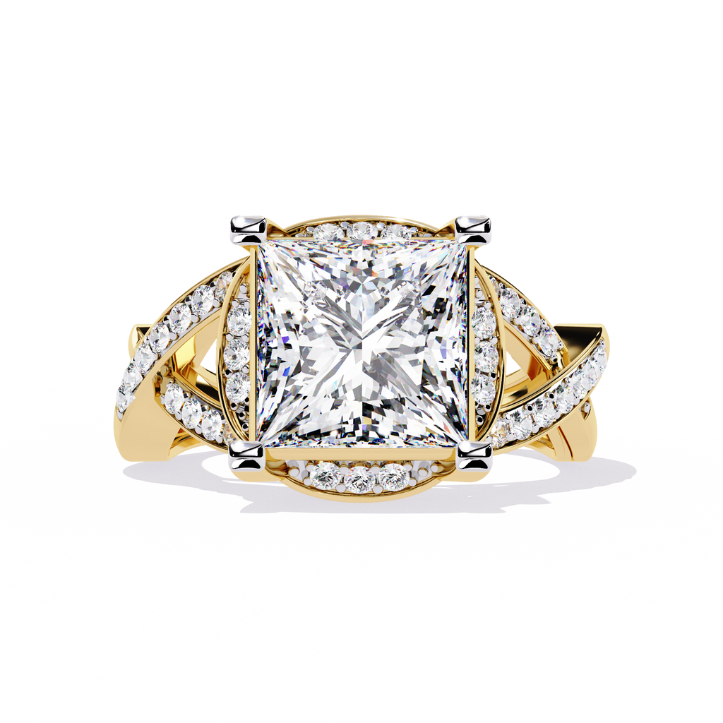 3.47 CT EMPRESS RISE BAND