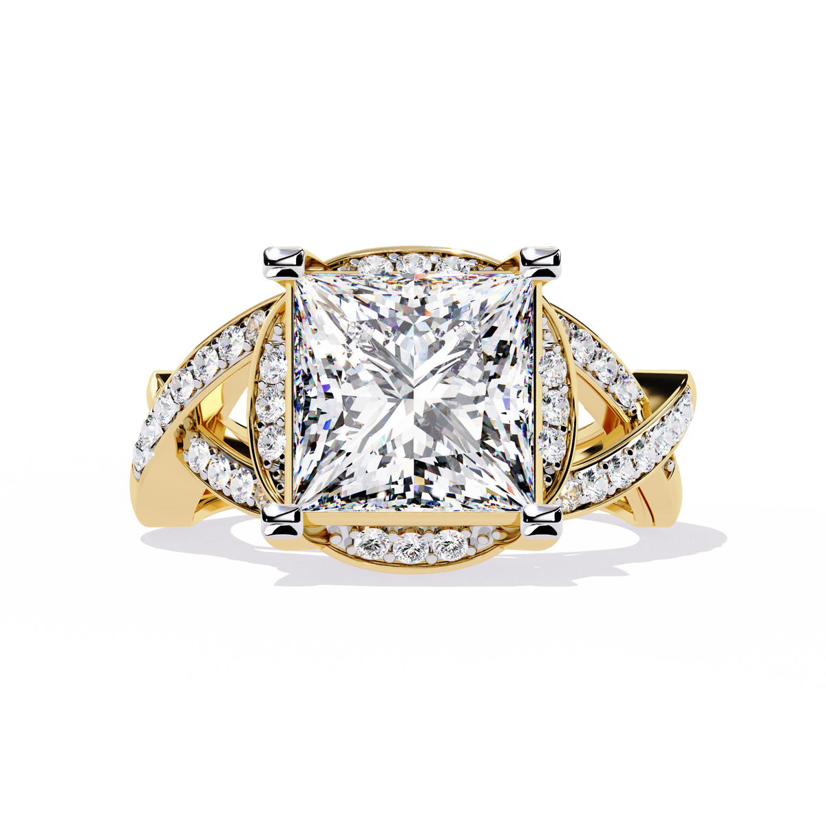 3.47 CT EMPRESS RISE BAND