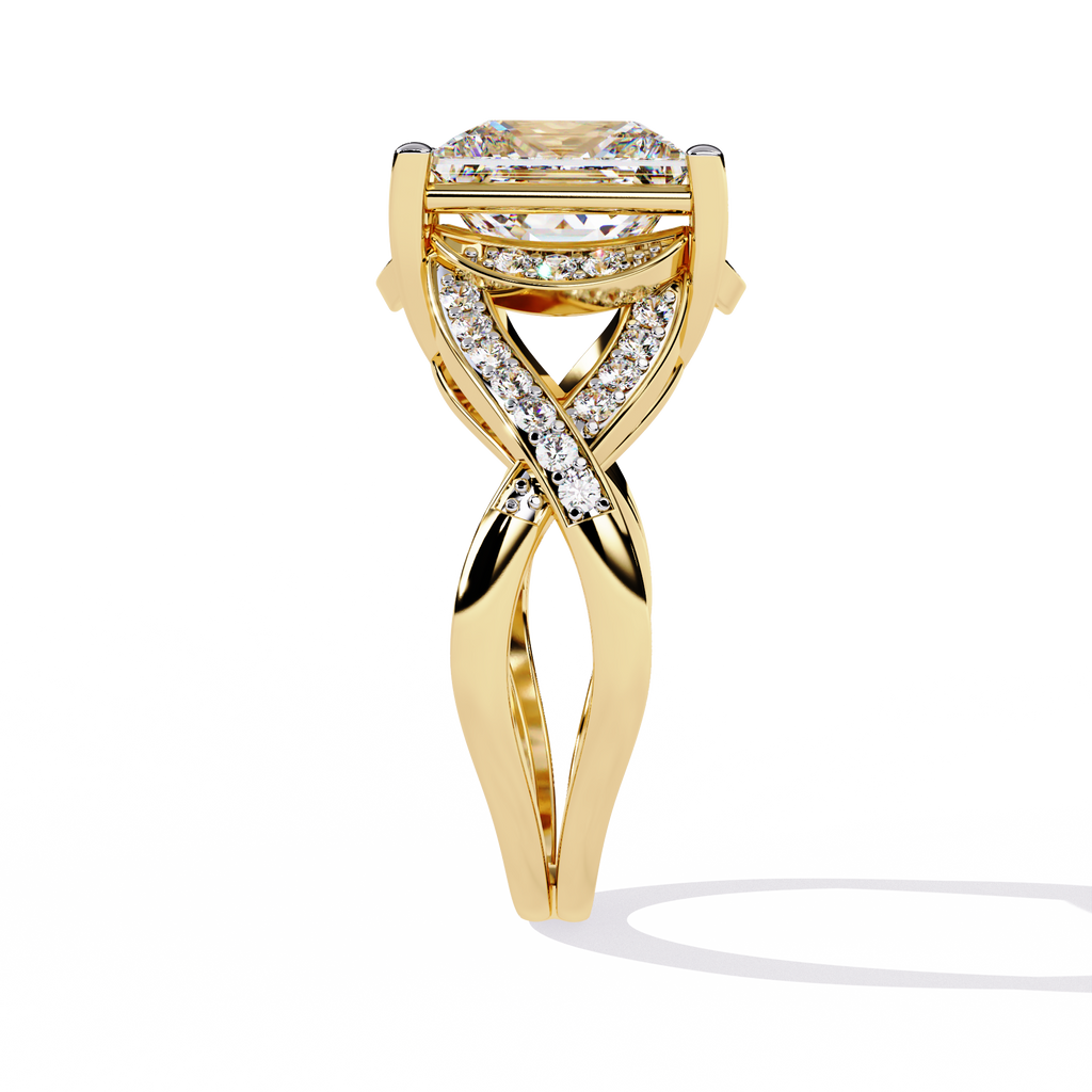 3.47 CT EMPRESS RISE BAND