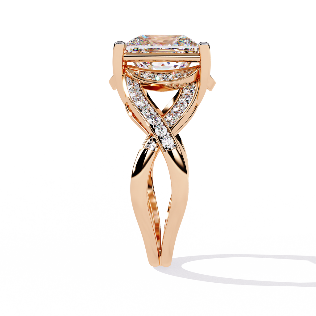 3.47 CT EMPRESS RISE BAND