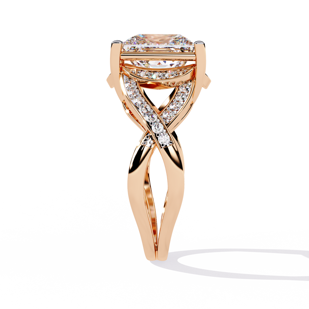3.47 CT EMPRESS RISE BAND
