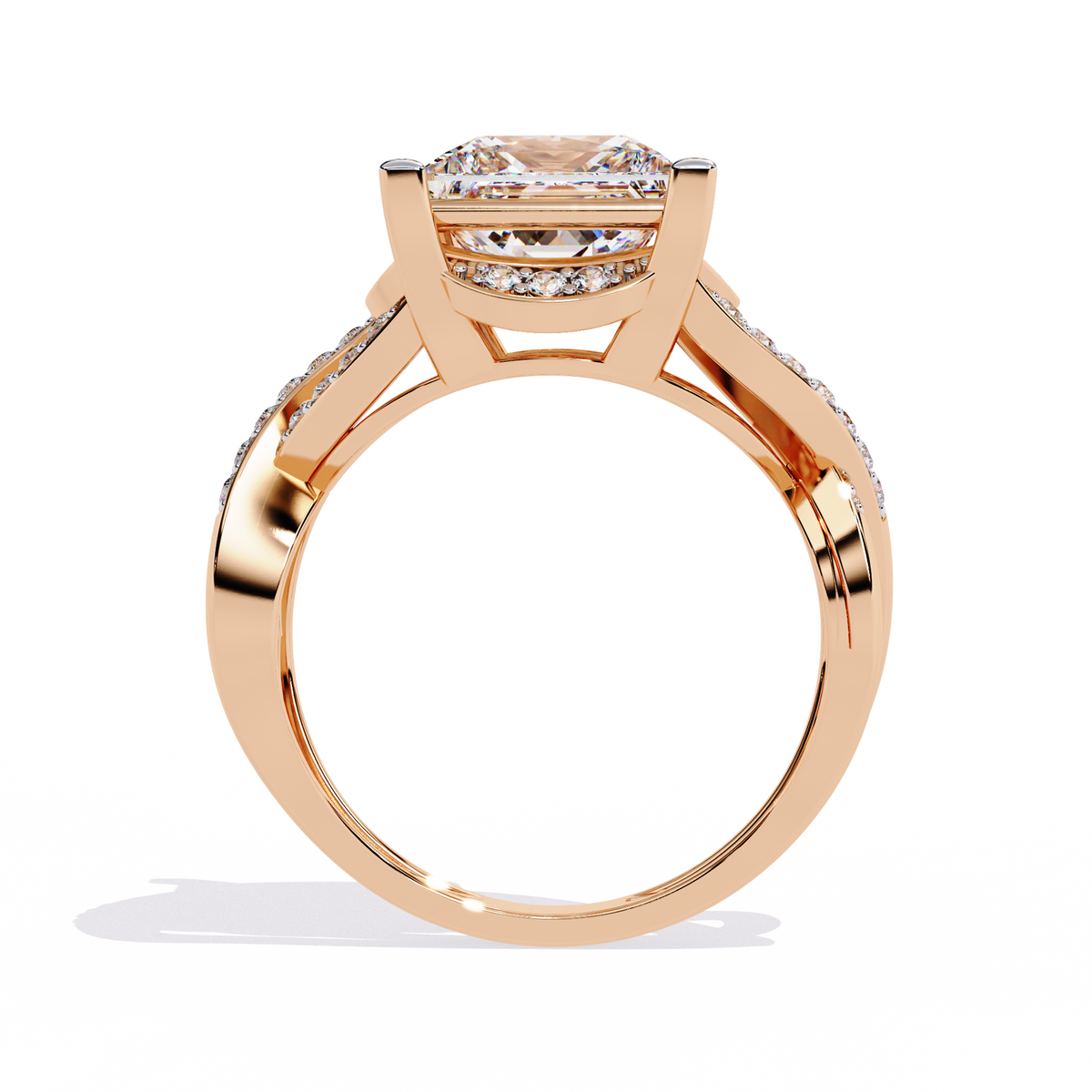3.47 CT EMPRESS RISE BAND