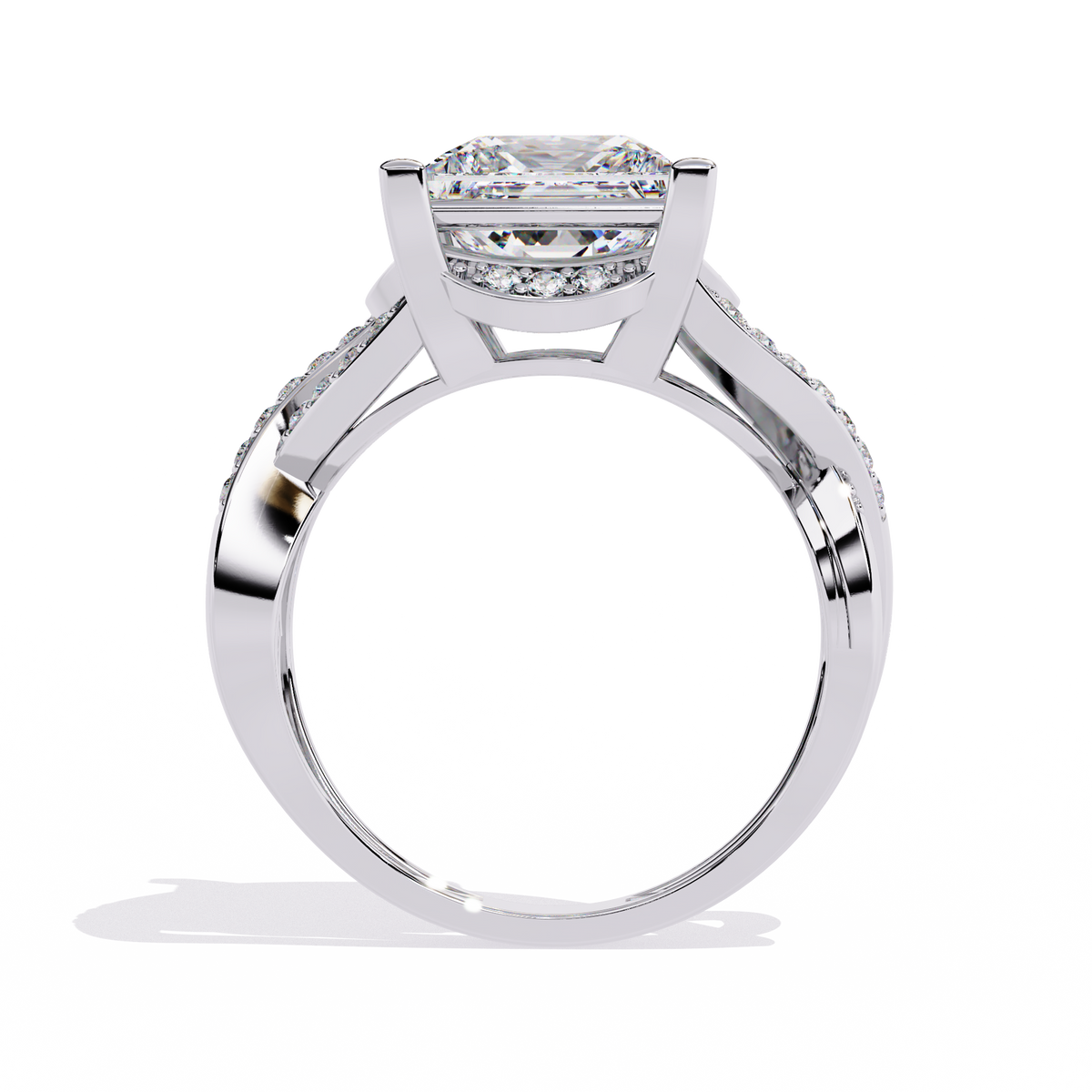 3.47 CT EMPRESS RISE BAND