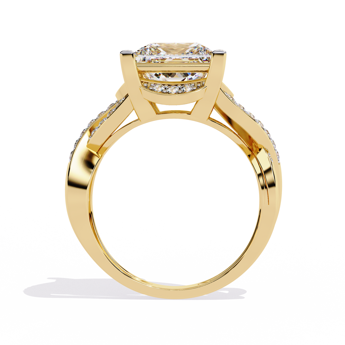3.47 CT EMPRESS RISE BAND