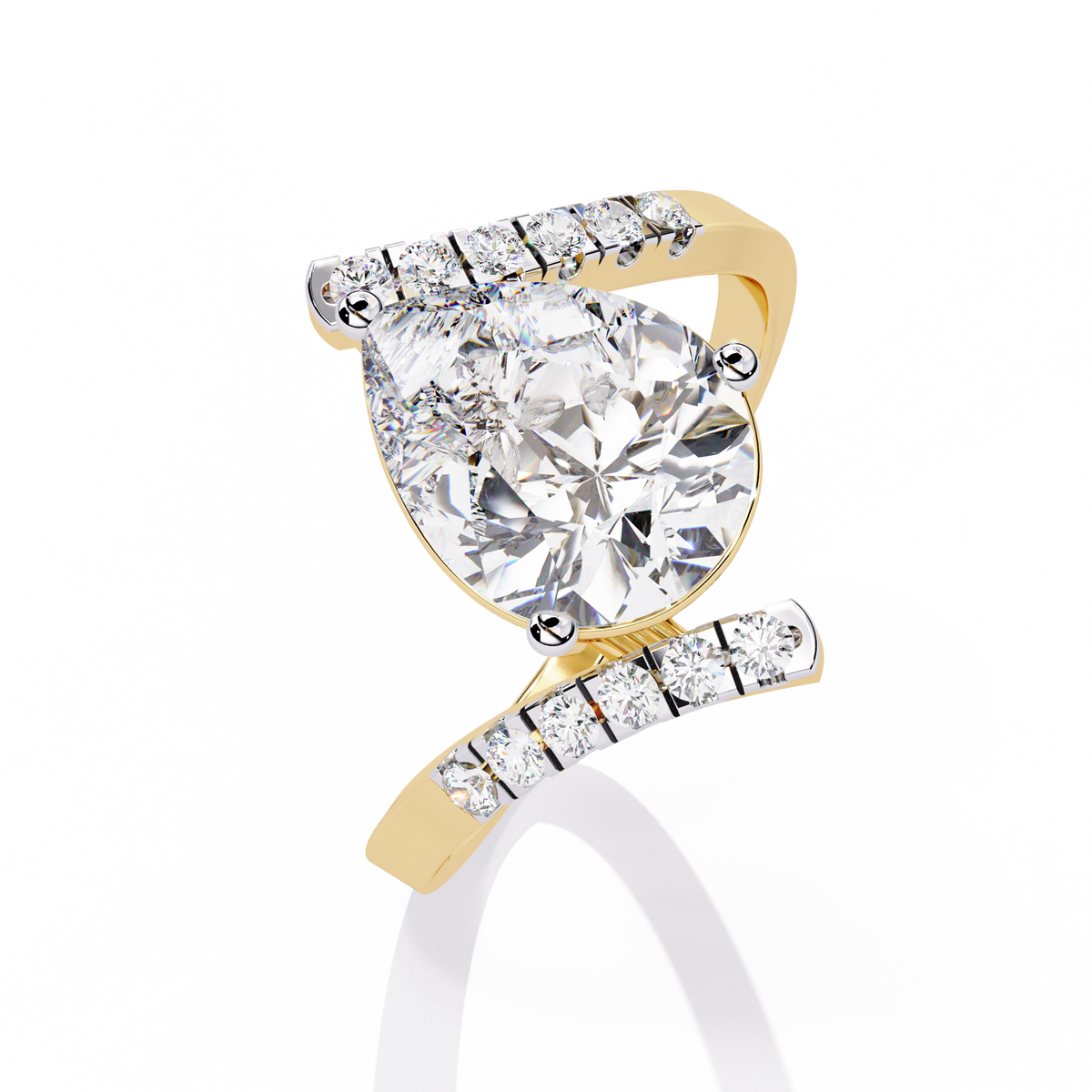 2.81 CT AURORA CURVE BAND