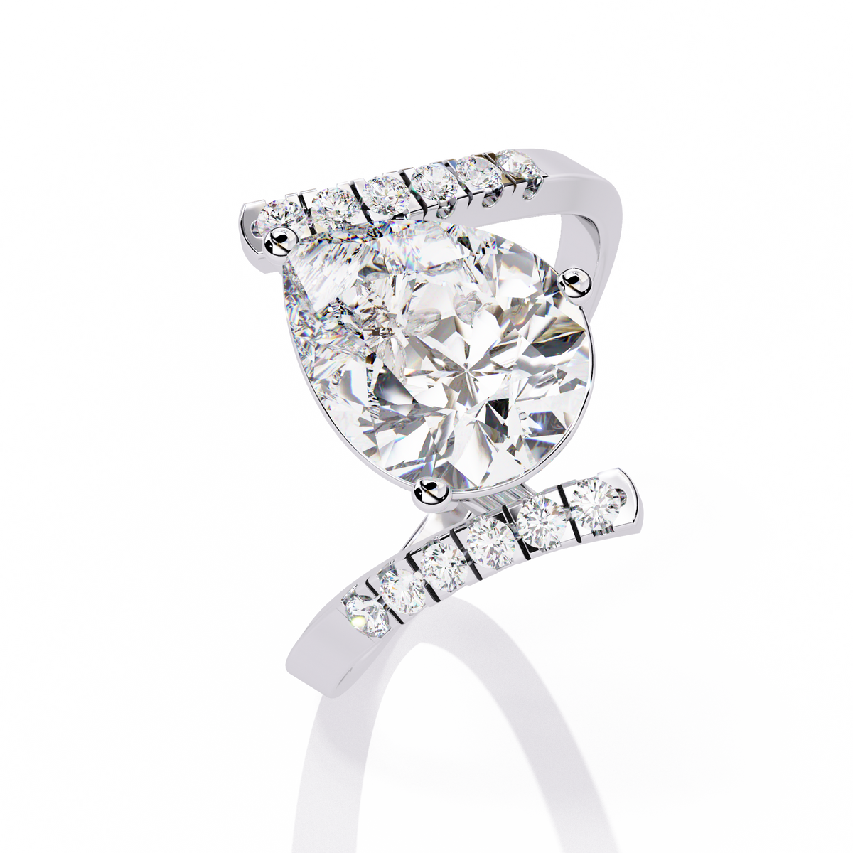 2.81 CT AURORA CURVE BAND