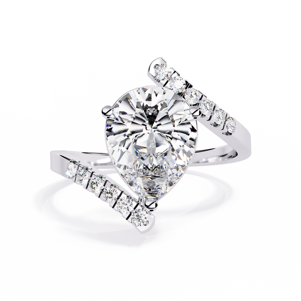 2.81 CT AURORA CURVE BAND