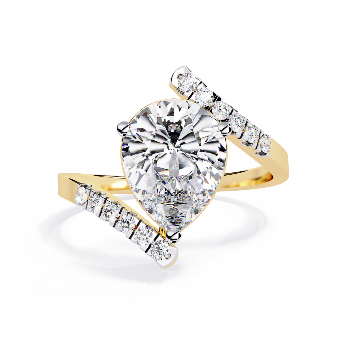 2.81 CT AURORA CURVE BAND