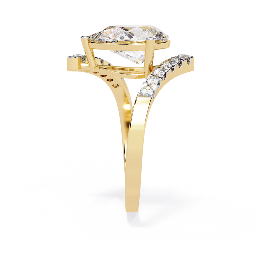 2.81 CT AURORA CURVE BAND