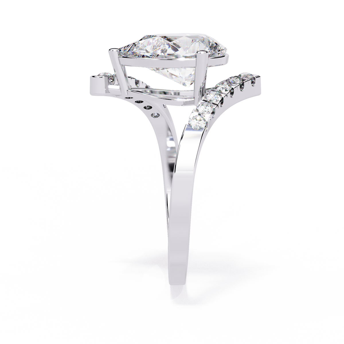 2.81 CT AURORA CURVE BAND