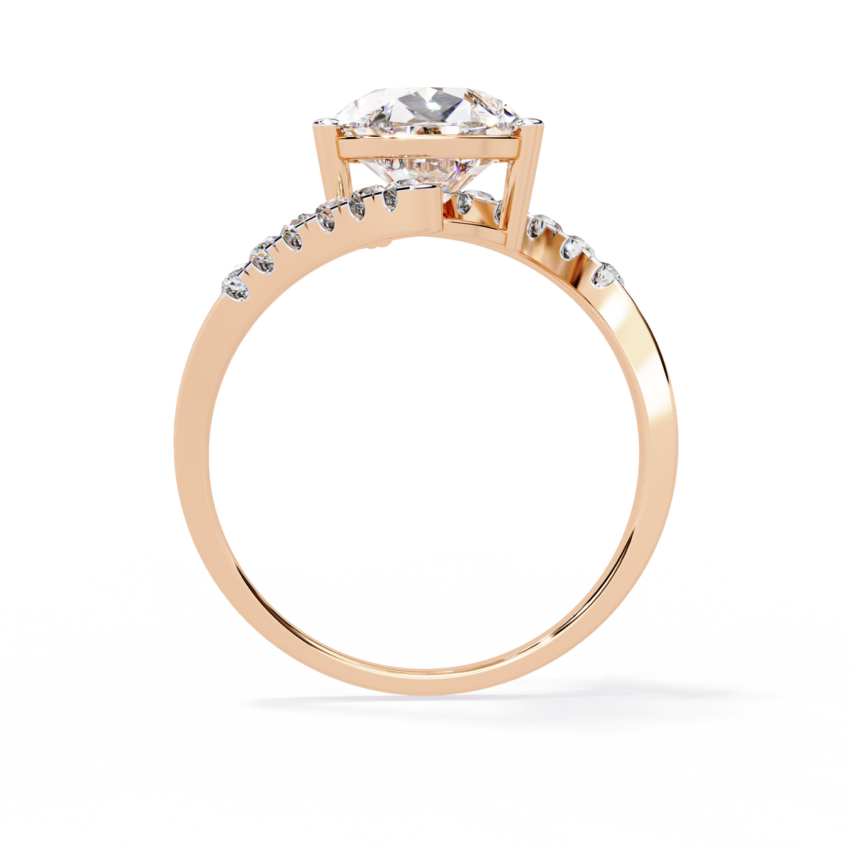 2.81 CT AURORA CURVE BAND