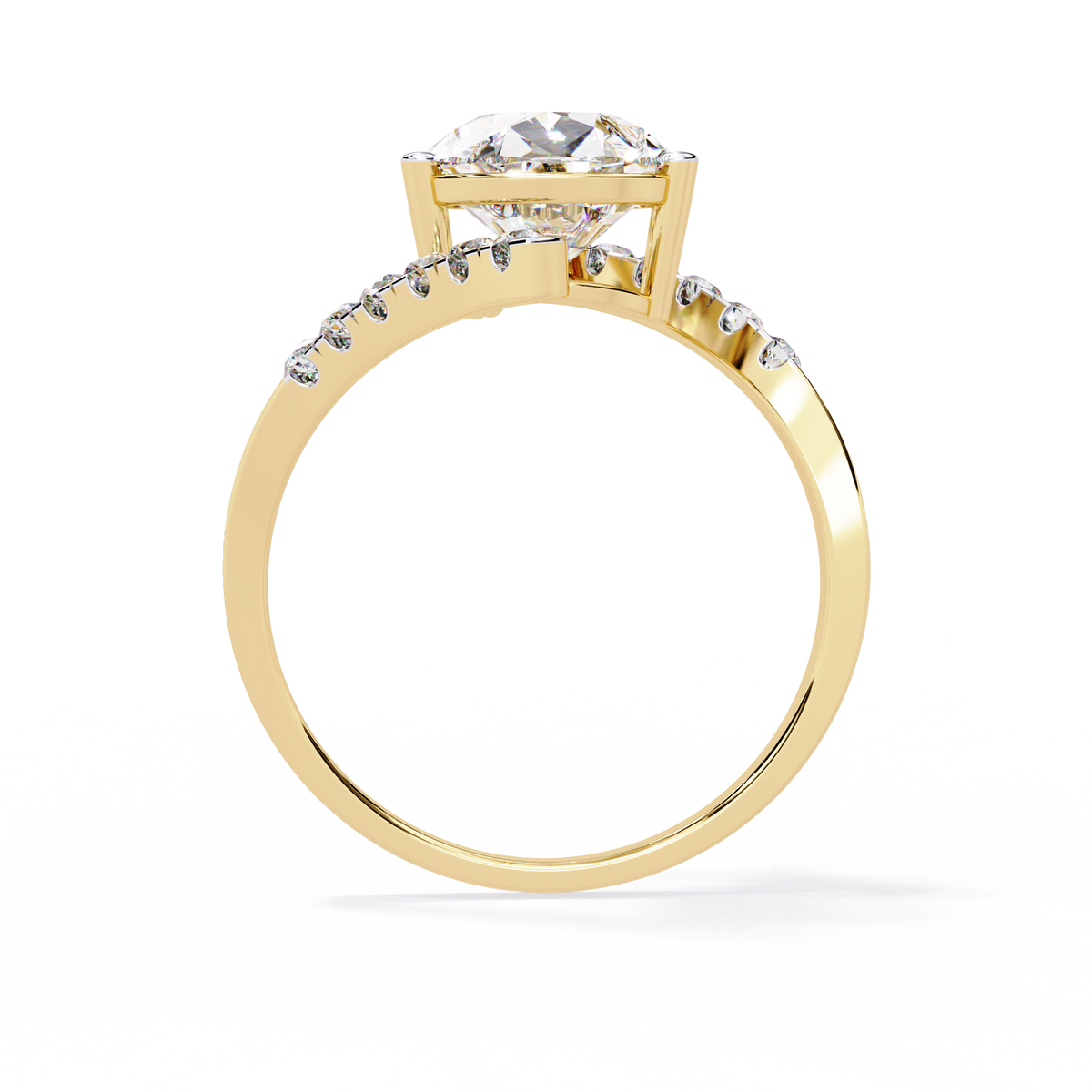 2.81 CT AURORA CURVE BAND