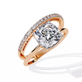 2.42 CT AURORA SPLIT-SHANK RING
