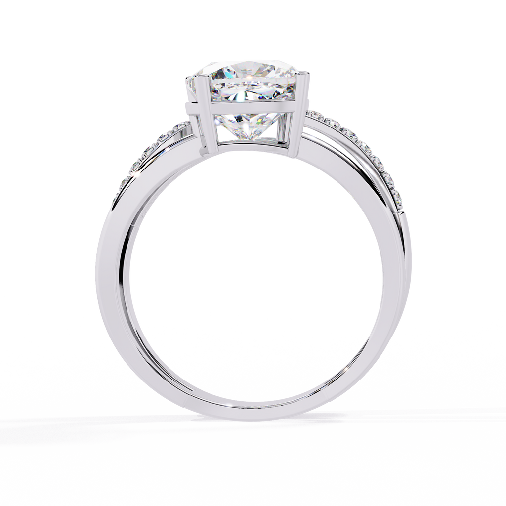2.42 CT AURORA SPLIT-SHANK RING