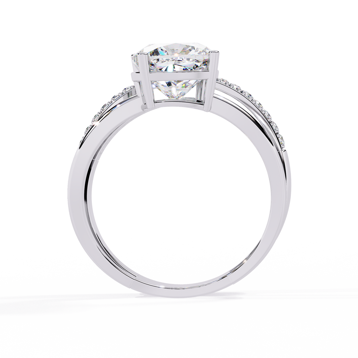 2.42 CT AURORA SPLIT-SHANK RING