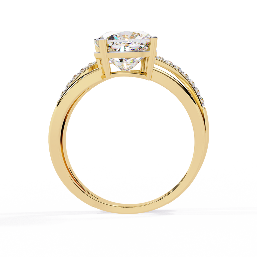 2.42 CT AURORA SPLIT-SHANK RING