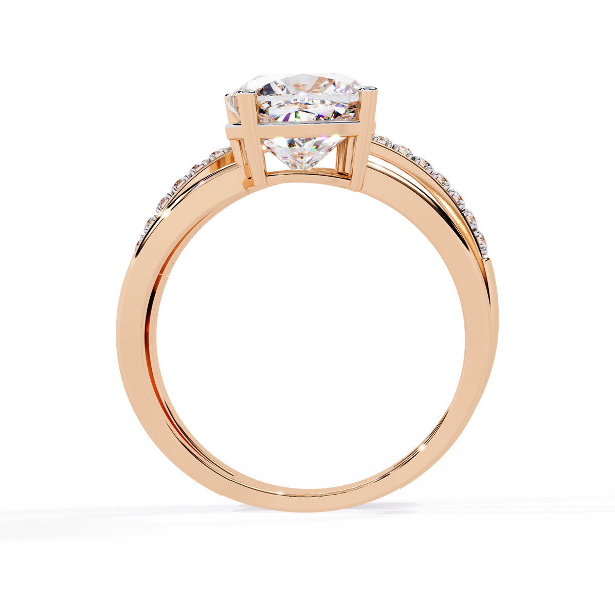 2.42 CT AURORA SPLIT-SHANK RING
